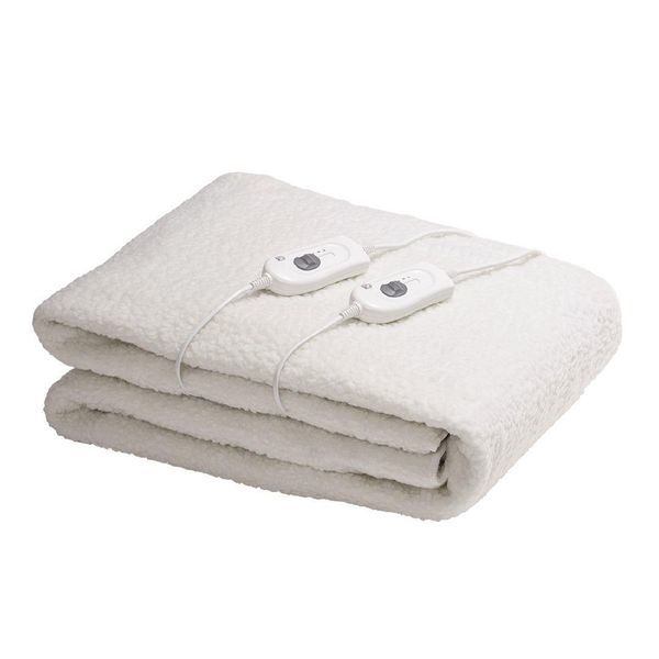 Living & Co Electric Blanket Queen Fleecy 152 x 203 x 50cm NZ Prices