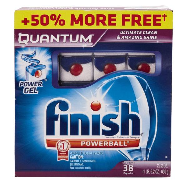 Finish Quantum Tabs 38 (25 + 13) Bonus Pack NZ Prices PriceMe