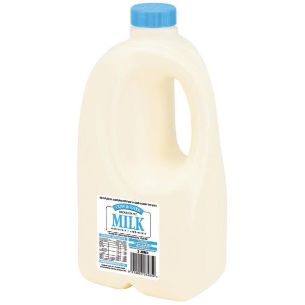 Cow & Gate Reduced Fat Light Blue Milk 2L