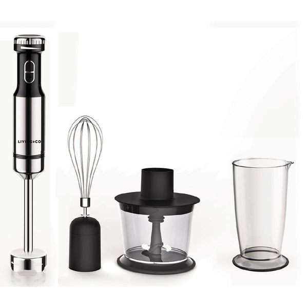 Living & Co Stick Mixer Full Set w chopper 600W NZ Prices PriceMe