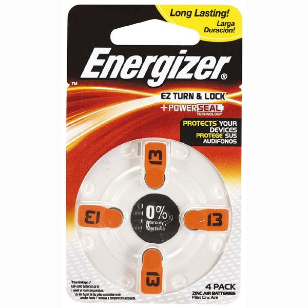 Energizer Hearing Aid Battery AZ13 4 Pack NZ Prices PriceMe