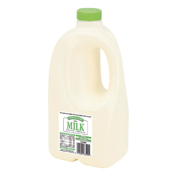 Cow & Gate Trim Light Green Milk 2L