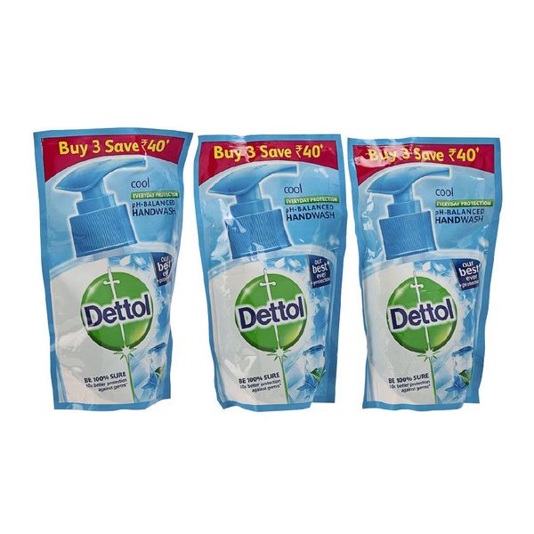 Dettol Handwash Refill Pouch 175ml 3 Pack NZ Prices PriceMe