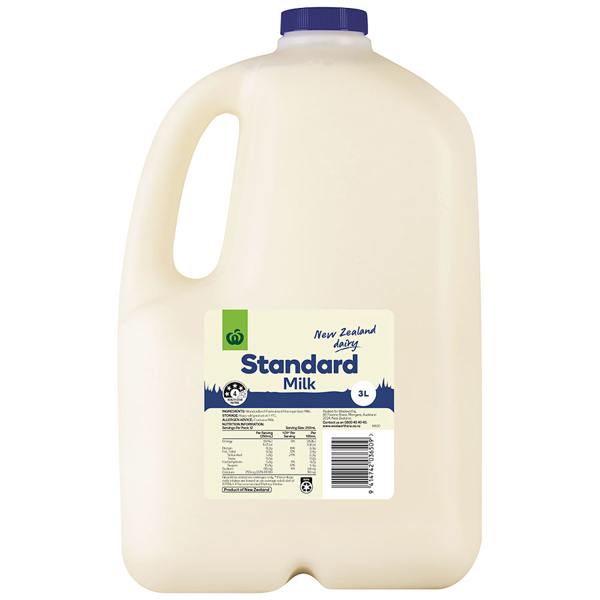 Countdown Standard Milk 3L