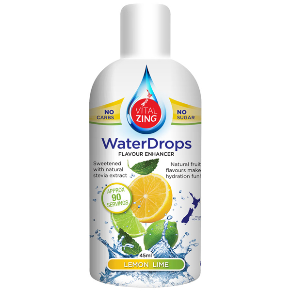 Vital Zing Waterdrops Water Enhancer Lemon & Lime