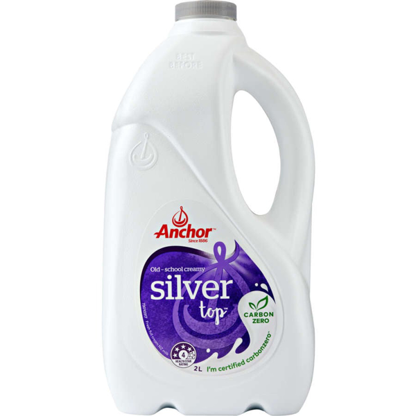 Anchor Silver Top Milk Carbon Zero