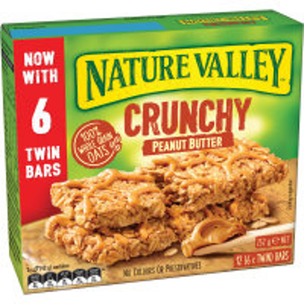 Nature Valley Crunchy Muesli Bars Peanut Butter 252g (21g x 12pk)