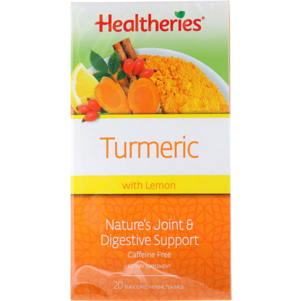 Healtheries Herbal Tea Turmeric Package type