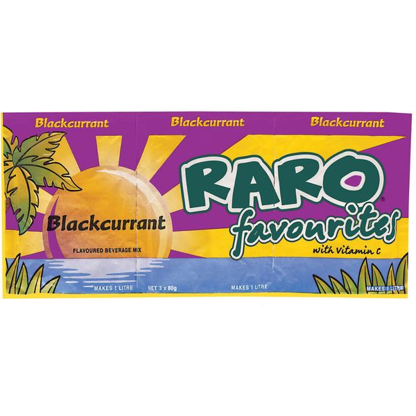 Raro Sachet Drink Mix Blackcurrant 240g Prices FoodMe