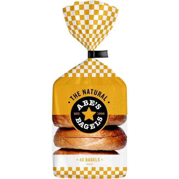 Abe's Bagels The Natural 4pk Prices FoodMe
