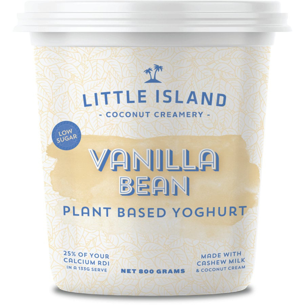Little Island Dairy Free Yoghurt Vanilla Bean Cashew Based Package type