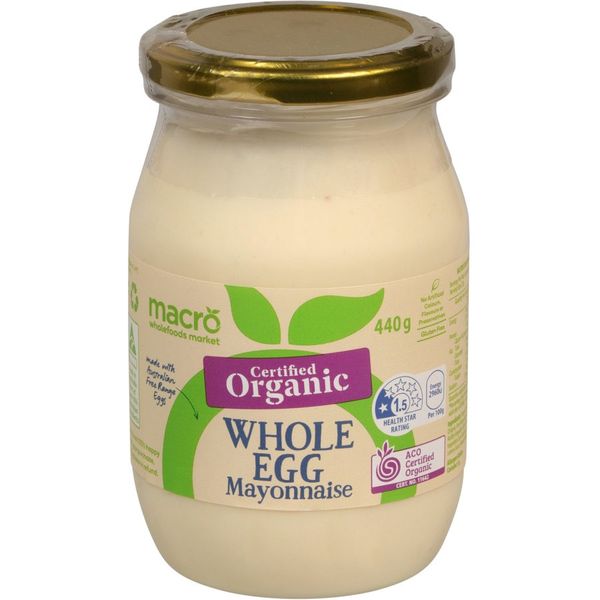 Macro Organic Mayonnaise Whole Egg 440g Prices FoodMe