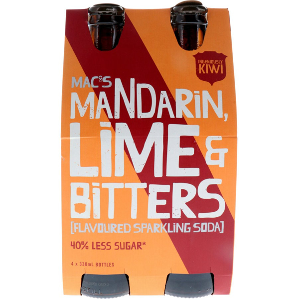 Macs Soft Drink Mandarin Lime & Bitters Package type