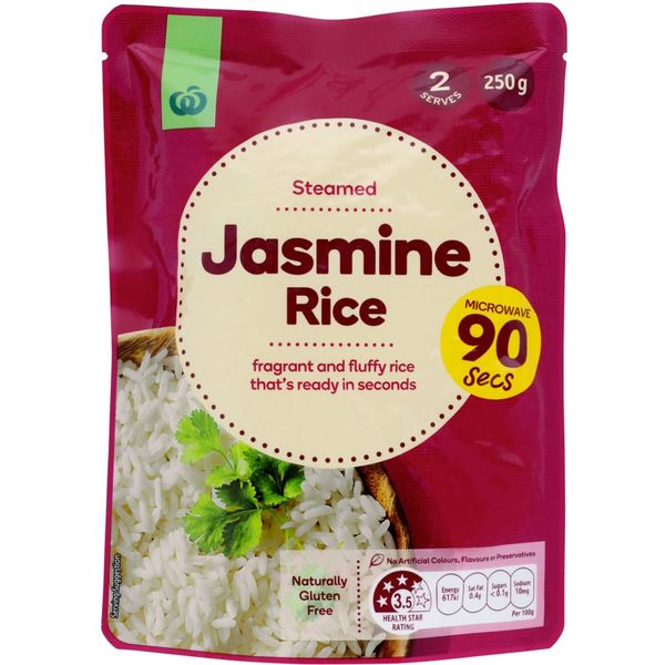 Countdown Jasmine Rice Microwave 250g Prices FoodMe