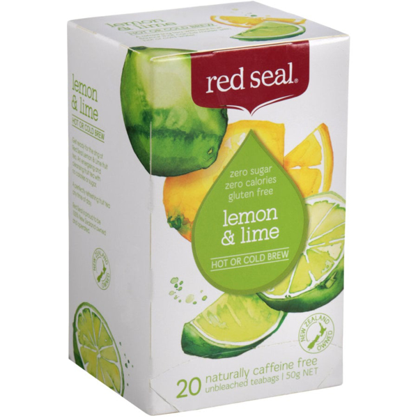 Red Seal Fruit Tea Lemon & Lime Hot And Cold Brew