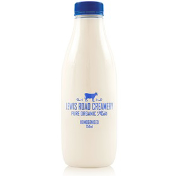 Lewis Road Organic Dark Blue Milk 750ml