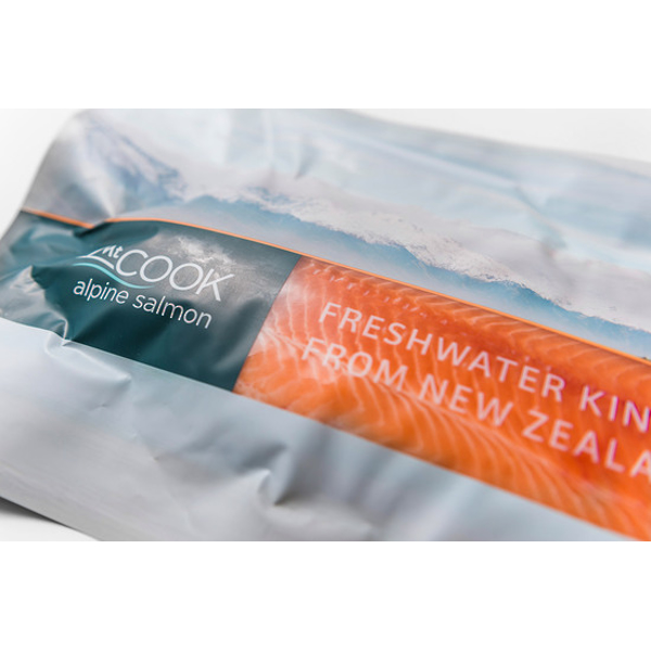 Mt Cook Fresh Salmon Fillet Vac Pac 1.2kg approx