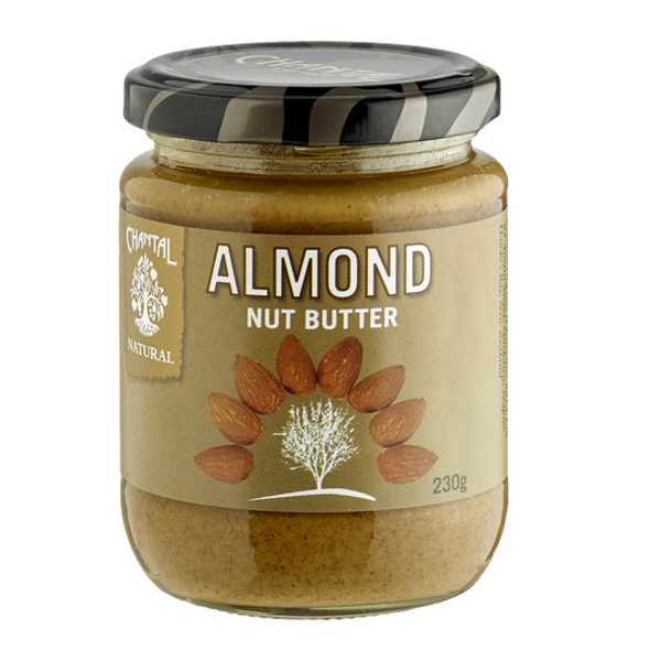 Chantal Natural Almond Nut Butter 230g