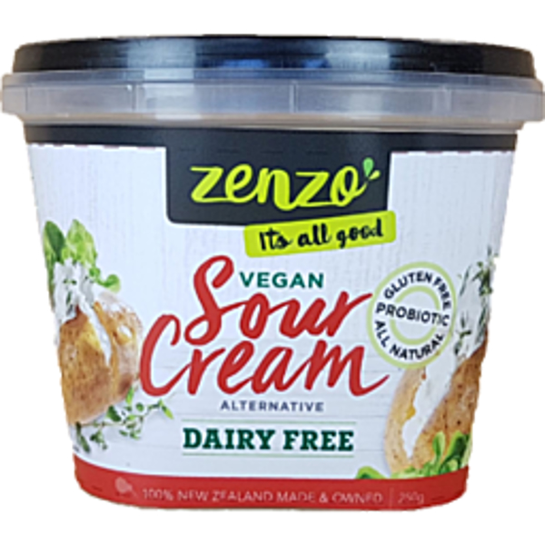 Zenzo Dairy Free Sour Cream 250g
