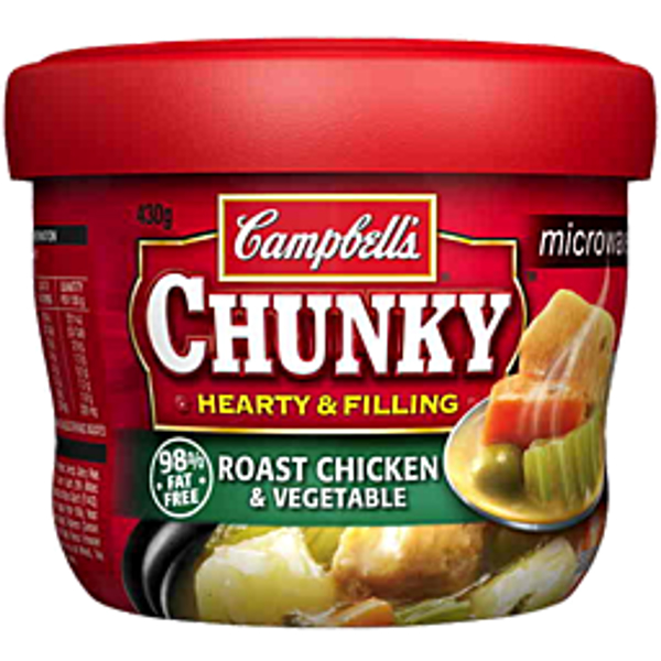 Campbells Soup Chunky Roast Chicken & Vegetable Soup 505g
