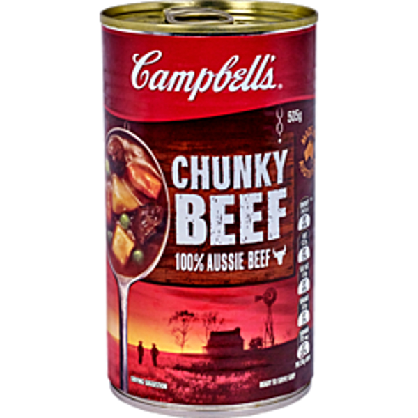 Campbells Soup Chunky Beef 505g