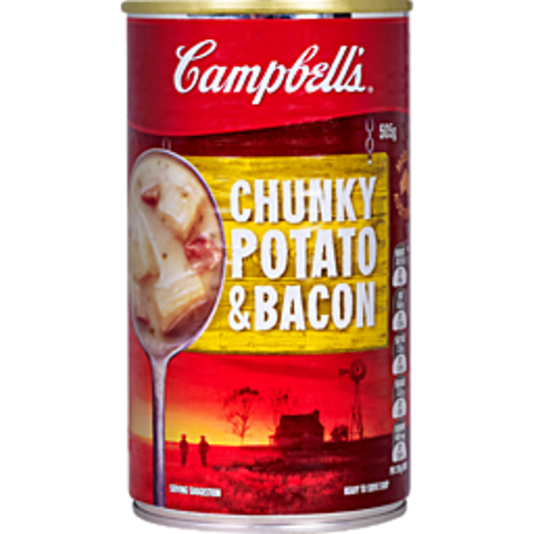Campbell's Soup Chunky Potato & Bacon 505g