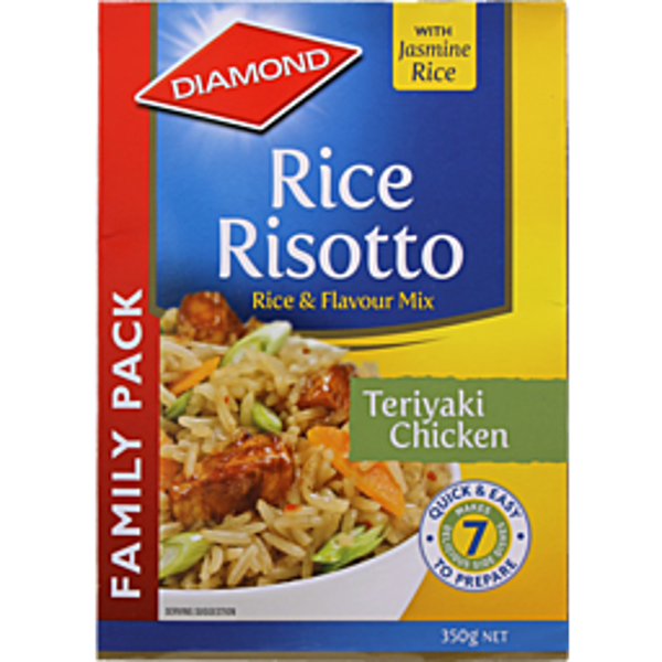 Diamond Rice Risotto Family Teriyaki Chicken 350g