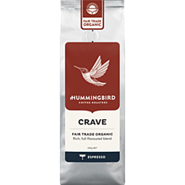 Hummingbird Coffee Bean Crave Espresso 200g