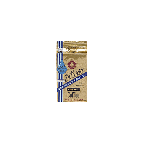 Vittoria Coffee Decaffeinated Ground Coffee 200g Prices FoodMe
