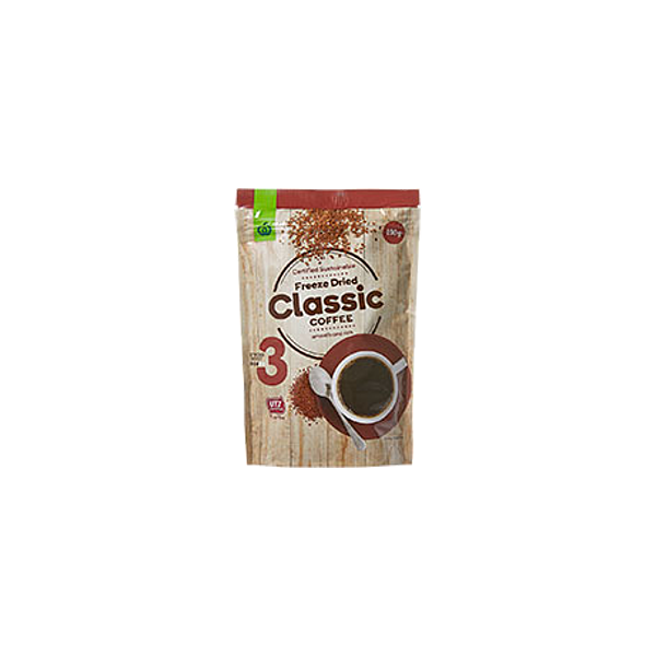 Woolworths Coffee Pouch Classic Freeze Dried 100g Prices FoodMe