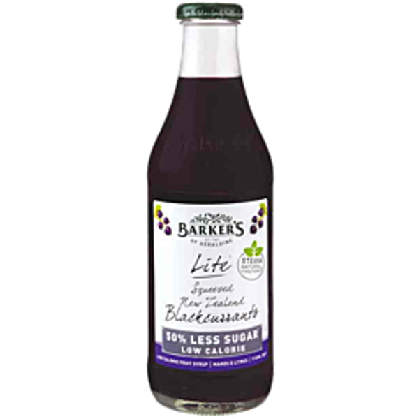 Barkers Fruit Syrup Blackcurrants 710ml