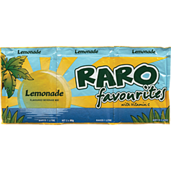 Raro Sachets Drink Mix Lemonade 3 Pack