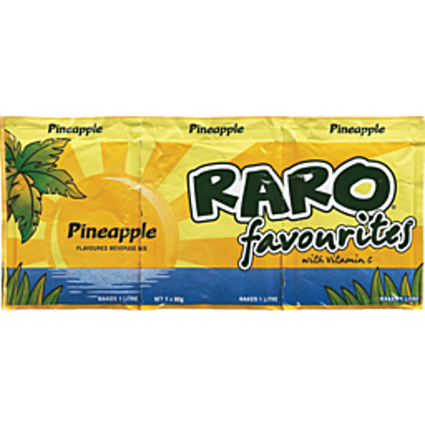Raro Sachets Drink Mix Pineapple 3 Pack