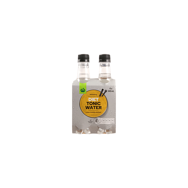 Woolworths Diet Tonic Water 4 Pack Prices FoodMe