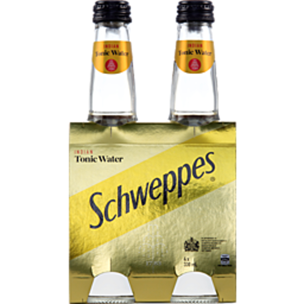 Schweppes Tonic Water Bottles 4 Pack