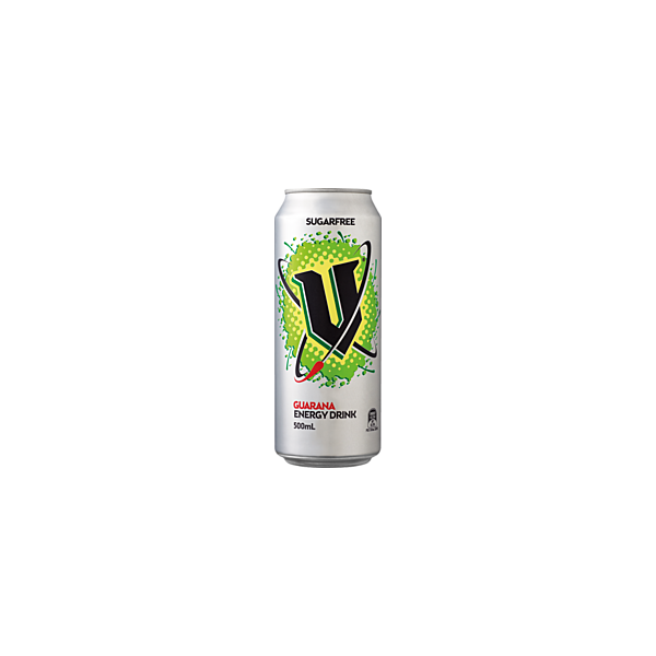 V Energy Drink Double Hit Guarana Can 500ml Prices FoodMe