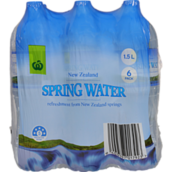 Woolworths Water Still Spring 1.​5L 6 Pack