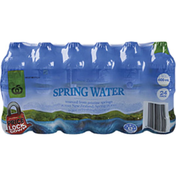 Woolworths Still Spring Water 600ml 24 Pack
