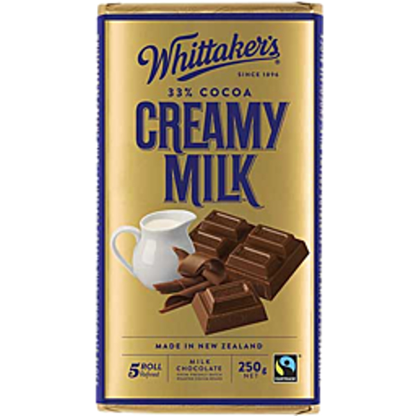 Whittaker's Creamy Milk 250g