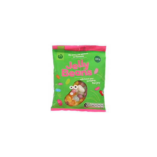 Woolworths Family Bag Jelly Beans 220g Prices FoodMe