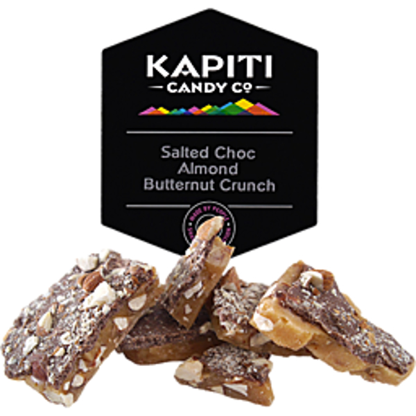 Kapiti Candy Salted Chocolate Almond Butternut Crunch 150g