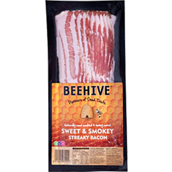 Beehive Bacon Streaky Sweet & Smoked 250g