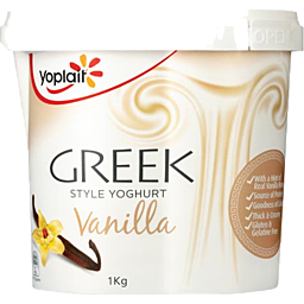 Yoplait Greek Style Vanilla 1kg