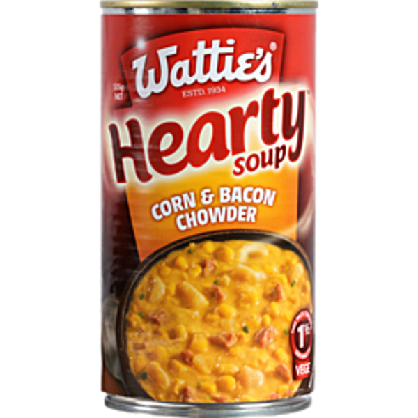 Watties Soup Big & Hearty Corn & Bacon 535g