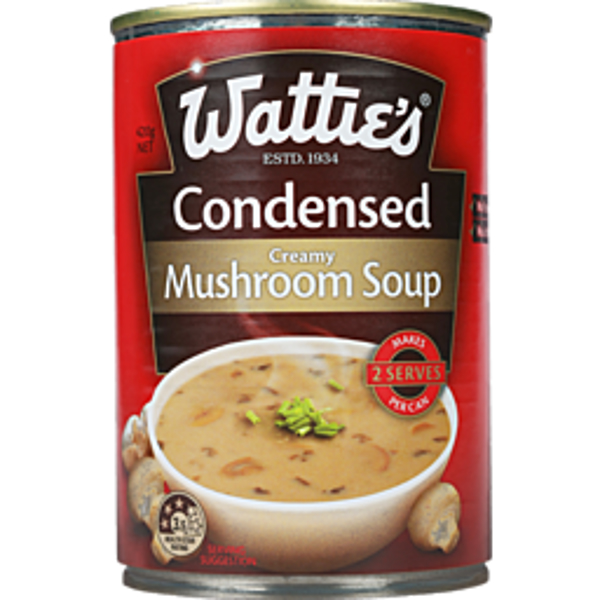 Wattie's Condensed Soup Creamy Mushroom 420g