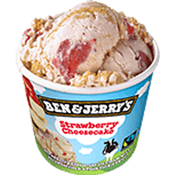 Ben & Jerry's Ben & Jerrys Ice Cream Strawberry Cheesecake 120ml