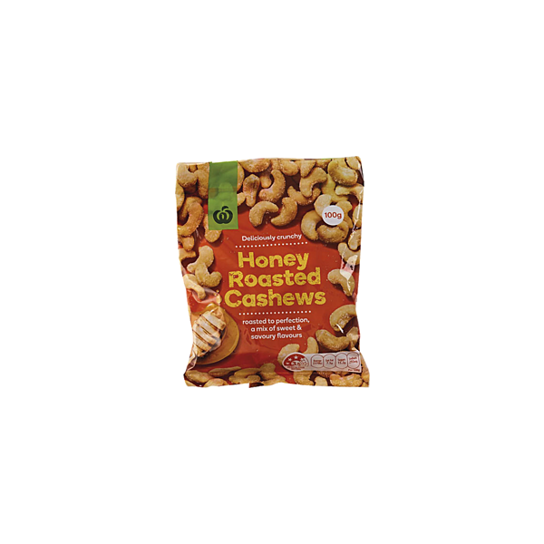 Woolworths Honey Roasted Cashews 100g Prices FoodMe