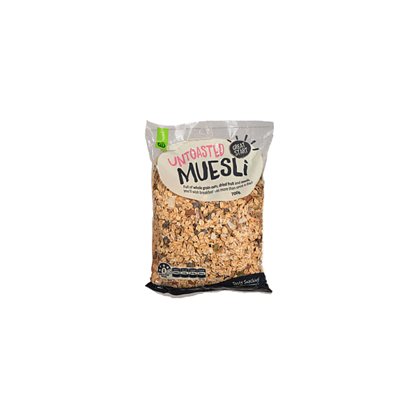 Woolworths Muesli Natural 700g Prices FoodMe