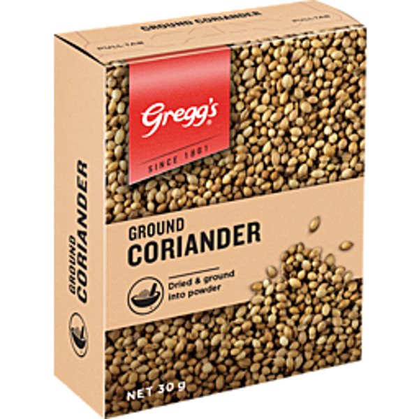 Greggs Seasoning Packet Ground Coriander 30g