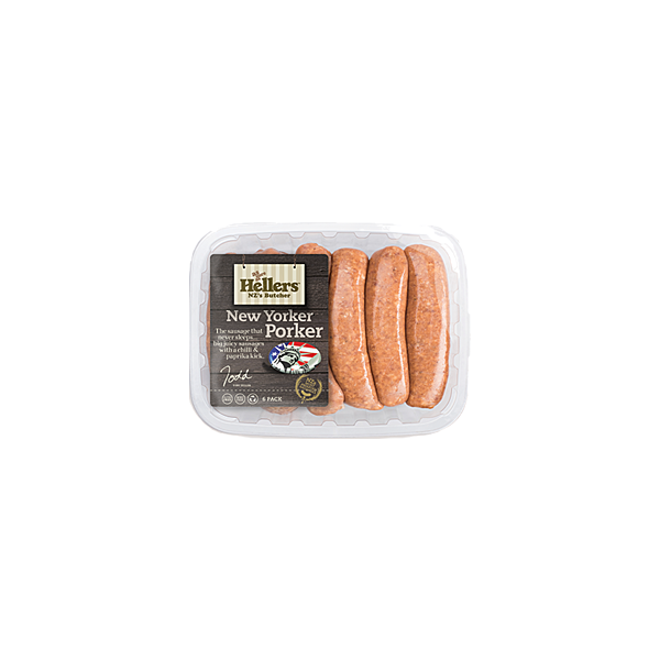 Hellers Sausages New York Porker 6 Pack Prices FoodMe